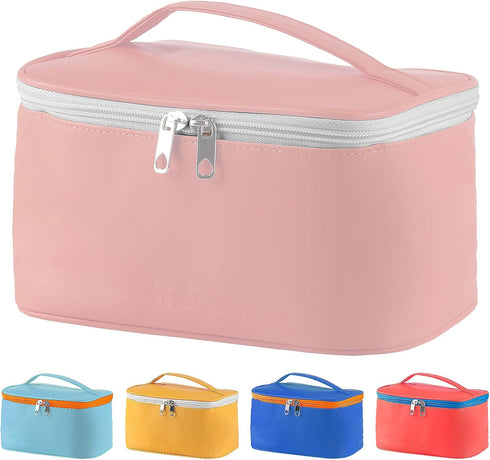 Travel Makeup Bag Organizer, Travel Toiletry Bag for Women Make Up Bag Organizer, Makeup Organizer Bag,Portable Travel Cosmetic Bags Organizer Sto...