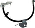 Dorman H621460 Front Driver Side Brake Hydraulic Hose Compatible with Select Ford Models...