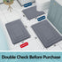 Arotive Memory Foam Bathroom Rug Mat 30x20, Ultra Soft and Absorbent Bath Mat, Machine Wash Dry, Comfortable Bath Rug Carpet for Bathroom Floor, T...