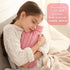 2 Pieces Hot Water Bottle Cover Soft Cover Only Knitted Hot Water Bottle Sweater for Hot Compress and Cold Therapy, Ideal for Menstrual Cramps, Ne...