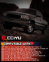 cciyu Light Gray and Black Window Switch Bezel Front Left Drivers Side Replacement Fits for Chevy Silverado 1500 2500 3500 2004-2006 for GMC Sierr...