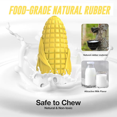 Dog Chew Toys for Aggressive Chewers,Idestructible Tough Durable Squeaky Interactive Dog Toys?Durable Dog Teeth Cleaning Toy for Medium Large Bree...