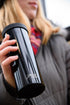 bobble French Coffee Presse, On-The-Go use, Quick Brew, Slim Design, Triple Wall Insulation, 14 oz (Black)...