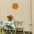Metal Sun Wall Decor - 13 inches Sun Flower Wall Art Decoration,Hanging Decoration for Home Garden Farmhouse Yard Patio Fence Living Room Bedroom...