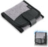 JJC Lens Filter Pouch Case for Circular Filter Up to 82mm (37mm 40.5mm 49mm 52mm 55mm 58mm 62mm 67mm 72mm 77mm), 3-Pocket Lens Filter Wallet Stora...