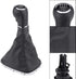 Qiilu Car Gear Shift Knob Boot Gearstick Gaiter Kit,Lever Stick Gaitor Boot Cover Manual/Auto for Corsa D 009140093 19276456...