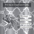 WELTRXE Moroccan Fabric Shower Curtain with Hooks, Waterproof Polyester Geometric Pattern Bathroom Curtains, Machine Washable, 72 x 72 inches, Gra...