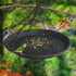 12.8" Homes Garden Platform Bird Feeder, Large Hanging Tray Squirrel Feeder, Bird Seed Catcher Tray, Bird Viewing, for Attracting Birds Outdoors, ...