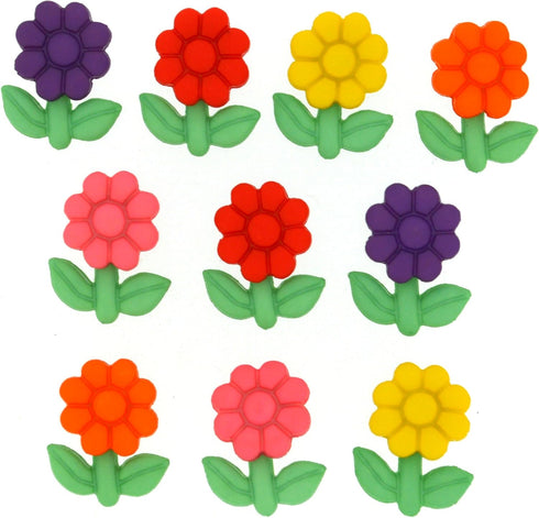 Dress It Up Buttons 8985 Garden Gems...