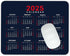 Black 2024 Calendar Mouse pad Gaming Mouse pad Mousepad Nonslip Rubber Backing...