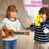 Kids Toy Ukulele Guitar,Classical 17inch 4 String Mini Children Guitar with Pick,Educational Musical Instrument Toy for Toddlers and Preschoolers...