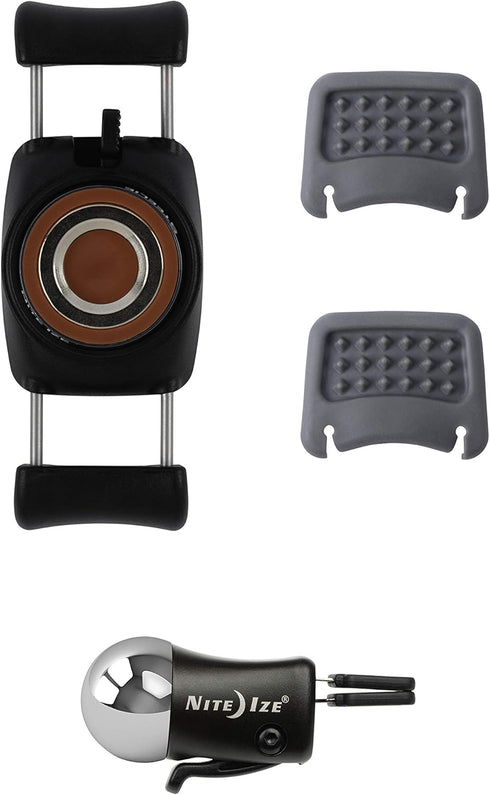 Nite Ize Original Steelie FreeMount Vent Kit - Adjustable Magnetic Bracket + Car Vent Mount for Smartphones...
