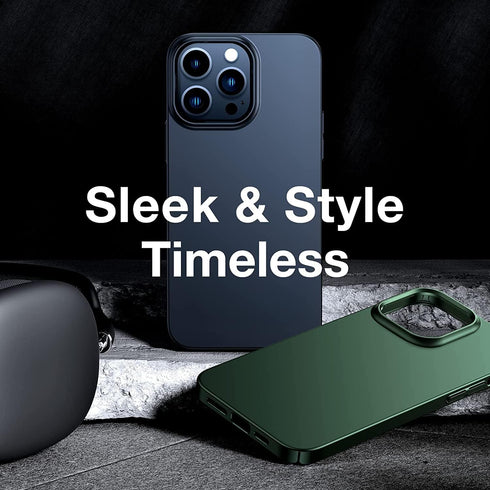 TORRAS Slim Fit for iPhone 12 Pro Max Case Ultra-Thin Cover with Non-Slip Grip & No Fingerprint Hard Plastic Super Slim Phone Case for iPhone 12 P...