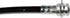 Dorman H380298 Front Passenger Side Brake Hydraulic Hose Compatible with Select Ford Models...