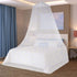 Bed Canopy Mesh Netting with Fluorescent Stars for Girls Kids Glow in Dark Hanging Bed Dome Canopy Crib Tent Easy Installation Mosquito Net for Si...