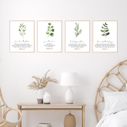Insire Christian Decor for Wall, Wall Art Poster, Jeremiah 29 11 Wall Decor - Unframed (8x10)...