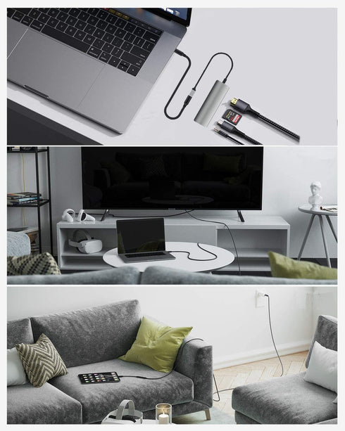 Short USB C Male to Female Extension Cable 1.6FT,Type C USB 3.1 Gen 2 10Gbps Data Transfer 100W Charging Compatible with MacBook Pro,iPad Pro,Swit...