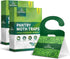 Pantry Moth Traps, Moth Traps with Pheromones Prime, 10 Moth Traps for Meal Moth Killer, Sticky Glue Flies Pest Food and Cupboard Moth Killer, Hoo...