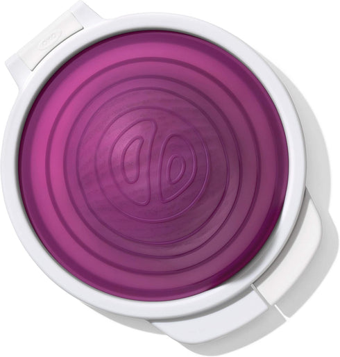 OXO Good Grips Cut & Keep Reusable Silicone Onion Saver...