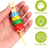 Gadpiparty 3pcs Animal Wooden Whistles for Kids Bulk Adorable Music Instrument Developmental Educational Toys for Baby Toddler Noisemakers Whistle...