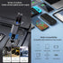 Kwak's Retractable Car Charger USB C,Car Charger Adapter with Retractable Cable Fast Charge Compatible with iPhone 15/15 Pro Max(Double Type-C)...