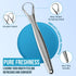 Tongue Cleaner,Tongue Scraper Cure Bad Breath,Tongue Cleaners Stainless Steel,Tongue Scrapers for Adults & Kids Fresher Breath in Seconds by AARAM...