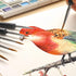Micro Detail Paint Set,Wolf Hair Set for Art Painting Miniatures Acrylic Watercolor Oil Gouache (000 + 00 + 0)...