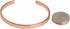 John S. Brana Hammered Copper Cuff Bracelet - Lightweight - 100% Uncoated Solid Copper...