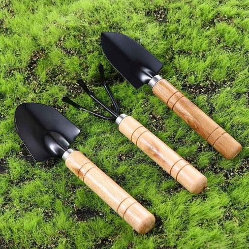 7 Pcs Succulent Gardending Hand Tools,Miniature Fairy Garden Small Plants Care Tool Sets,Mini Garden Tool Set-Small Shovel Rake Spade Soil Scoops...