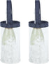 SHIDOW Ice Bag Collapsible wine Cooler Bag, Ice wine Bag Collapsible Clear wine Cooler Bag PVC wine Pouch Bags, for Party, Camping, Picnic, Chille...