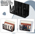 2 Pack Black Desk Mail Bill Organizer Mail Countertop Holder Hollow Mail Sorter Letter Holder Decorative Bill and Mail Holder Desk Vertical Envelo...