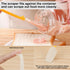 Small Silicone Spatula,Curved Jar Spatula with Can Opener End,Silicone Kitchen Scraper Spatula for Jam,Peanut, Butter and Wet Pet Food Can Spreade...