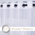 NICETOWN Sheer Curtains for Patio Door, Grommet Voile Texture Soft Lightweight Window Curtains and Drapes Elegant for Bedroom/Living Room/Sliding ...
