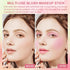 Cream Blush Stick, Monochromatic Blush Beauty Wand for Cheek and Lip Tint with Long Lasting Hydrating Formula, Multi-use Makeup Stick for Blends P...