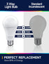 3 Way LED Light Bulbs, 3 Way Light Bulbs 30 70 100W Equivalent, Natural White 4000K Three Way A19 Light Bulbs, E26 Medium Base, 3-Way Light Bulbs ...