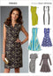 Vogue Patterns V9050 Misses'/Misses' Petite Dress Sewing Template, E5 (14-16-18-20-22)...