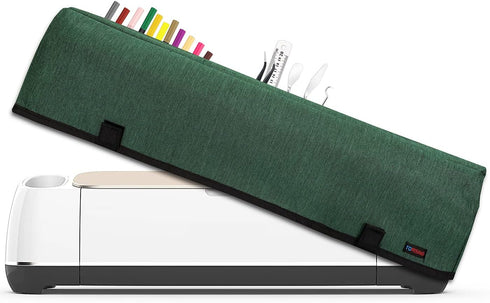 Dust Cover Water-Resistance Compatible with Cricut Maker Explore Air 2 and Cricut Explore Air (Dark Green)...