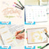 Double Line Outline Markers, 24 Colors Self-Outline Metallic Markers Super Squiggles Shimmer Outline Marker Set for Drawing, Birthday Greeting Car...
