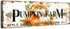Pumpkin Canvas Wall Art Rustic Farmhouse Fall Picture for Kitchen Dinner Room Autumn Themed Sign Wall Decor Thanksgiving Halloween Festival Harves...