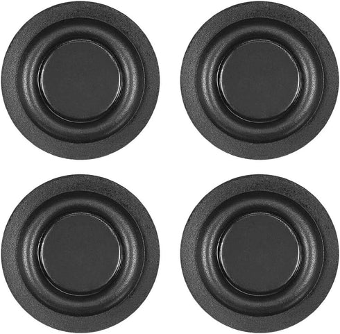 uxcell 30mm Dia. Speaker Passive Radiator Vibration Plate, Subwoofer Vibration Membrane, DIY Bass, Low Frequency 4pcs...