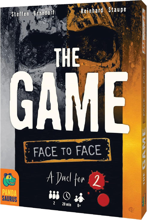 Pandasaurus Games The Game Face to Face Card Game | Two Player Strategy Game | Interactive Dueling Game | Fun Family Game for Adults and Kids | Ag...