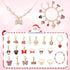 Christmas Advent Calendar 2024 for Girls 24 Days Countdown Calendar with DIY Charm Bracelet&Necklace, Rings Xmas Holiday Gift for Daughter, Niece...