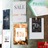 Adhesive Plastic Sticky Clips White Clips Reusable Removable Sticky Clips Small Poster Clips Wall Clips Hanging Bulletin Board Clips for Teachers ...