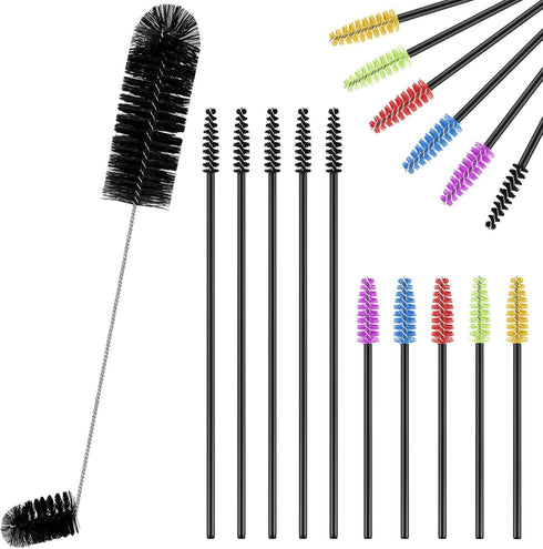Hummingbird Feeder Cleaning Brush 19 Pieces 3 Size Mini Nylon Brush Set Double Headed Hummingbird Brush Clean Hard to Reach Places Tiny Cleaning B...