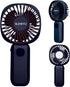 Portable Handheld Fan,Small Fan USB Rechargable with 4000mAh Battery as Powerbank, Mini Fan in LED Nightlight, Cooling Personal Fan for Travel, Ou...