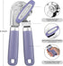 Can Opener Manual, Can Opener with Magnet, Hand Can Opener with Sharp Blade Smooth Edge, Handheld Can Openers with Big Effort-Saving Knob, Can Ope...