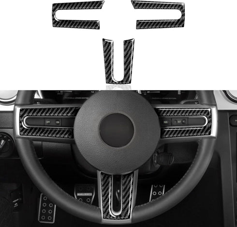 Car Sticker Decal Carbon Fiber Interior Trim for Ford Mustang GT Shelby 2005 2006 2007 2008 2009 S197 Accessories...