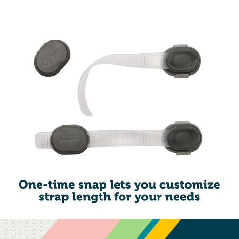 Safety 1st Custom Fit All Purpose Strap, Décor 2 Count (Pack of 1)...