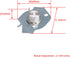 RDEXP WP3977393 Dryer Thermostat Thermal Fuse Limit Switch Kit Repace 3399848 3977393 AP3094244 Dryer Set of 2