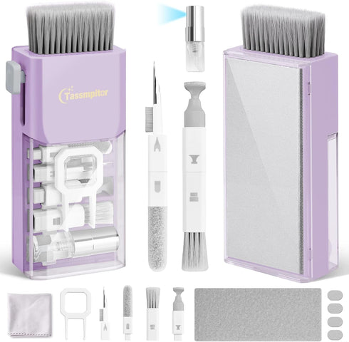 Laptop Screen Keyboard Cleaner Kit - 10-in-1 Electronics Cleaning Tool for MacBook iPad iPhone Pro Cell Phone, Brush Tool for Tablet, Computer, PC...